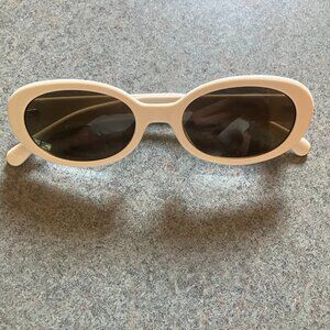 Sunski Sunglasses Bianca Ivory Amber Retro